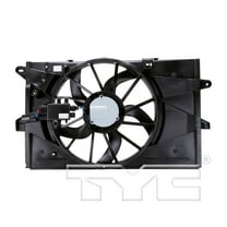 TYC 621890 Radiator & Condenser Cooling Fan Assembly New with Warranty Fits 2010 Ford Taurus