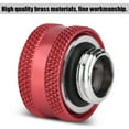 thumbnail image 2 of 4 Pcs / Pack Water Cooling Compression Fitting for Rigid Acrylic Tube OD 14mm Red, 2 of 8