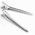 thumbnail image 7 of Durable 100pcs Duck Bill Hair Sectioning Clips for Women, 3.5 Inch Silver, 7 of 7