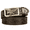 Black silver-5, variant on Cowboy Ratchet Belt Western Leather Belts for Men with Automatic Cowboy Buckle-No Box