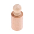 thumbnail image 4 of Juego de 4 cilindros sensoriales Montessori sin botones, juguete de madera para niños. Madera natural _1, 4 of 8