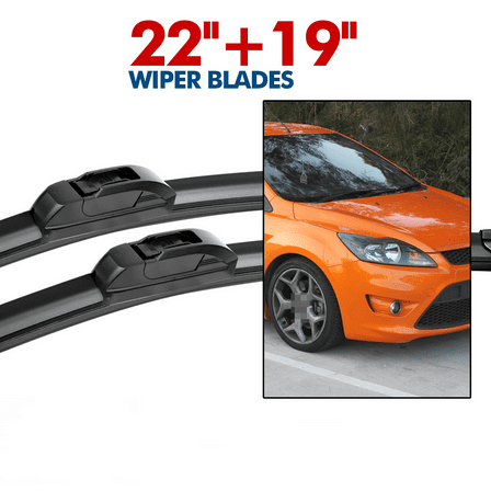 Windshield Wiper Blades 22" 19" Replacement for 2004-2008 Suzuki Forenza, 2004-2006 Chevrolet Aveo
