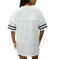 thumbnail image 5 of Women's Gameday Couture White Worcester Polytechnic Institute Engineers Iconic Oversized Fashion Jersey, 5 of 5