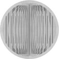 thumbnail image 1 of Ahgly Tapis Rond Lavable en Machine Intérieur Transitionnel Gris Canon, 5 Pieds Rond, 1 of 7