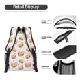 thumbnail image 4 of Goofa Avocado Lovers Pattern Comfortable Student Backpack - Ergonomic Design, Durable, Water-Resistant, Multi-Compartment,Travel, and Outdoor Activities, 4 of 5