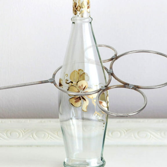 OULII Bottle Heat Cutting Tool Multi Iron Wood for Safe and Versatile Glass Crafting