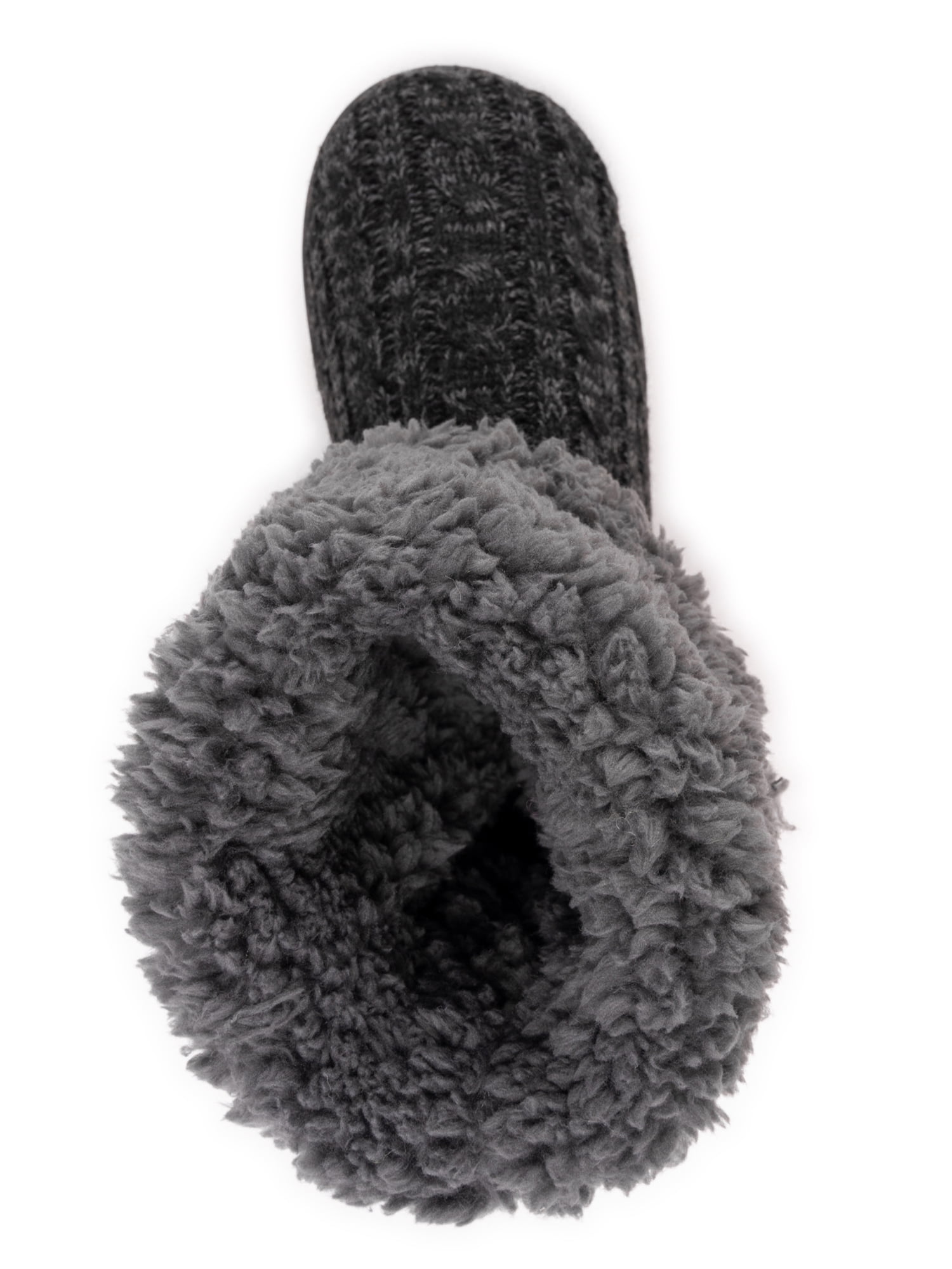 Muk Luks Women's Tall Knit Foldover Slipper Boot