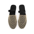 thumbnail image 3 of BLISSFUL STEP Women's Mesh Round Toe Slip on Slides Flats Sandals Khaki 6.5, 3 of 6