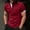 Red, variant on Men's Loose Fit 3D Digital Solid Color Short Sleeve Po Lo Shirt Slim Fit T Shirts for Men Mod Bod Tops Long T Shirts for Men Men's Tees Graphic T Shirts Soft T Shirt Men's A Shirt Men Big And Tall T