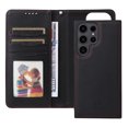thumbnail image 6 of Allytechgroup Flip Case for Samsung Galaxy S25 Ultra with Credit Card Slot, RFID Blocking PU Leather Case with Hand Wrist Slim Fit Shockproof Full Body Protective Cover for Galaxy S25 Ultra, Black, 6 of 6