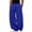 Blue, variant on LEKWK Wide Leg Sweatpants for Men Elastic Waist Drawstring Baggy Joggers Lightweight Breathable Relaxed Fit Casual Lounge Track Pants Navy XXL