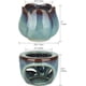 thumbnail image 5 of Wax Melt Burners Essential Oil Burner Set Of 2, Aromatherapy Aroma Burner Ceramic Oil Candle Diffuser Tealight Tart Wax Burner Home Bedroom Decor, 5 of 5