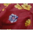 thumbnail image 4 of oneOone Silk Tabby Fabric Flower Watercolor Printed Fabric 1 Yard 42 Inch Wide, 4 of 4