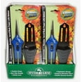 thumbnail image 2 of Hydrofarm HGPP400C Precision Curved Blade Flower Gardening Scissor Pruner, Blue, 2 of 5