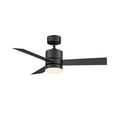 thumbnail image 1 of Modern Forms Axis 44 Axis 44" 3 Blade Indoor / Outdoor Smart Led Ceiling Fan - Black, 1 of 7