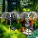 thumbnail image 3 of Solar Fiber Optic Jellyfish Earth Plug Light Solar Fiber Optic Lawn Light Solar Fiber Optic Light Seven Colors + 5 Lights White Light 2pcs, 3 of 5