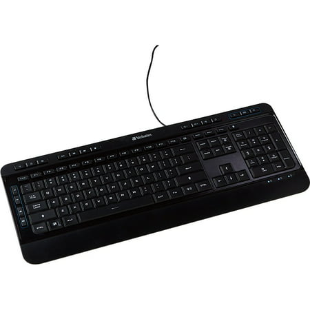 Verbatim, VER99789, Illuminated Wired Keyboard, 1,
