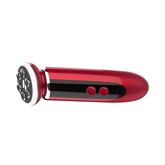 Minnieouse RF Radio Mesoterapia Electroporación lifting Beauty LED Face Skin Rejuvenecimiento Remover Arrugas Radiofrecuencia Dispositivo para el cuidado Protección de la piel Rojo Minnieouse CE000662-02