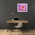thumbnail image 3 of Carter, Jean 18x15 White Modern Wood Framed Museum Art Print Titled - Oregon Abstract of digitally altered pink dahlia, 3 of 4