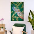 thumbnail image 2 of wall26 - Canvas Wall Art - Vintage Style Peacock on Flower Branch - Giclee Print Gallery Wrap Modern Home Art Ready to Hang - 32x48 inches, 2 of 4