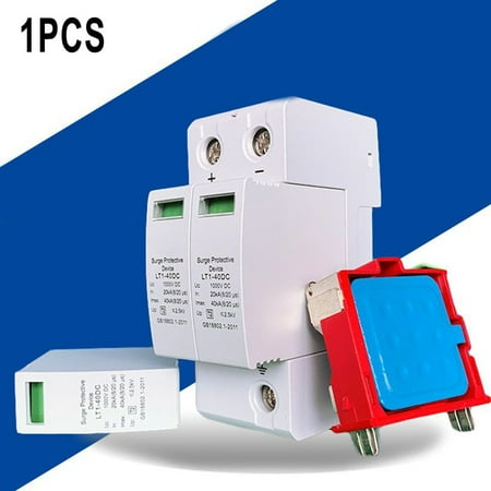 

RANMEI 2P Solar PV Low Voltage DIN Rail Arrester Surge Protector DC1000V 20KA-40KA