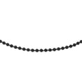 thumbnail image 3 of Ball Chain Necklace Black Bead, 3 of 4