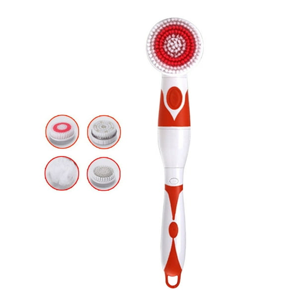 Cepillo eléctrico de baño Advancent Cuidado Personal Masaje Exfoliante Naranja CE1349-02B