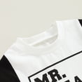 thumbnail image 4 of Okbabeha Toddler Baby Boy Summer Clothes Mr. Steal Your Snacks Short Sleeve T-shirt Top Shorts 2Pcs Outfit, 4 of 7