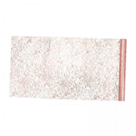 amagogo 2xTable Runner Roll Rustic Rectangle Table Cloth for Dining Table Wedding Home Pink Red 28cmx500cm 2 Pcs