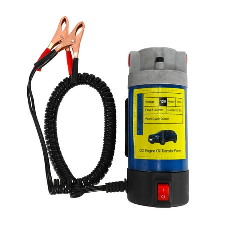 

12V Electric Scavenge Suction Transfer Change Pump 100W 4L for Car