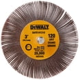 thumbnail image 1 of Rueda abatible DEWALT DAFE1H1210, 7,62 cm x 2,54 cm x 0,635 cm, 120 Grit, 1 of 5