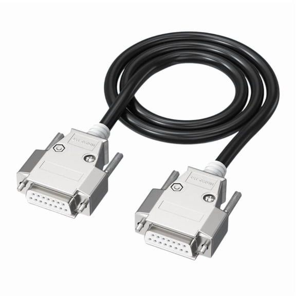 DB15 Male Female Data Cable Connector Wire Line 26AWG Pure Copper Core for Computer CNC Cash Registers 1.5m-30m