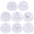 thumbnail image 2 of Moldes para galletas Navideñas molde en relieve navideño Cortador Plástico 9 Piezas hornear Kuymtek, 2 of 9