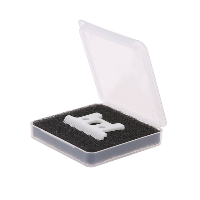 Andis Slimline Pro Compatible D8 Tête de Coupe de Rechange en Céramique - Lame de Tondeuse Électrique Blanche, Résistante à l'Usure et Facile à Remplacer, Comprend une Boîte de Rangement pour un Rangement Sécuritaire, un Entretien Durable