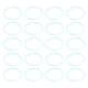 thumbnail image 4 of Anillos De Hojas Sueltas De Plástico De 20 Piezas, Anillos Flexibles Transparentes Para Tarjetas De Notas Documentos Con Material De Educación Física Para La Oficina Escolar En, 4 of 7