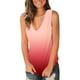 thumbnail image 3 of Gibobby Mujeres Casual sin mangas con cuello en V Tank Tops Camisas Loose Fit chaleco pulóver camisa(Rosa,CH), 3 of 5