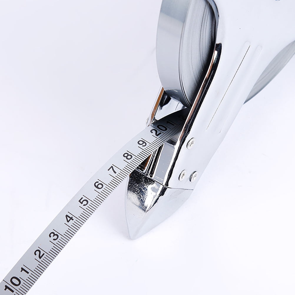 WHAMVOX  50 M Measuring Tape Retractable Measure Measures Gauge Silver