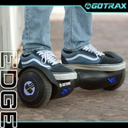 GOTRAX Edge Hoverboard for Kids Adults, 6.5 Tires 6.2mph & 2.5 Miles Self Balancing Scooter, Teal