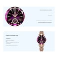 thumbnail image 2 of Reloj impermeable de cuarzo para mujer Chenlong PE41, 2 of 3