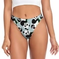 thumbnail image 1 of Balery Panda And Eucalyptus Tangas de Algodón para Mujer con Estampado – Ropa Interior Sexy, Transpirable, G-string-XX-Large, 1 of 6