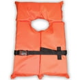 thumbnail image 3 of 6 Pack Coast Guard Approved Life Jackets. High Visibility Color Type II Keyhole Life Vest in Classic May West Style. Compliance Flotation Device, 3 of 14