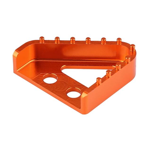 Motorcycle CNC Rear Brake Pedal Step Plate Tip Aluminum Brake Pedal Lever Step Tip Replacement for RC125 200 390 or 690 990