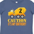thumbnail image 4 of Inktastic 2nd Birthday Construction Truck, Cement Mixer - 2 Years Old Boys or Girls Baby T-Shirt, 4 of 5