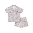 thumbnail image 2 of Modern Moments by Gerber Gender Neutral Coat Pajama Short Set, 2-Piece, Sizes 12 Months - 5T, 2 of 11