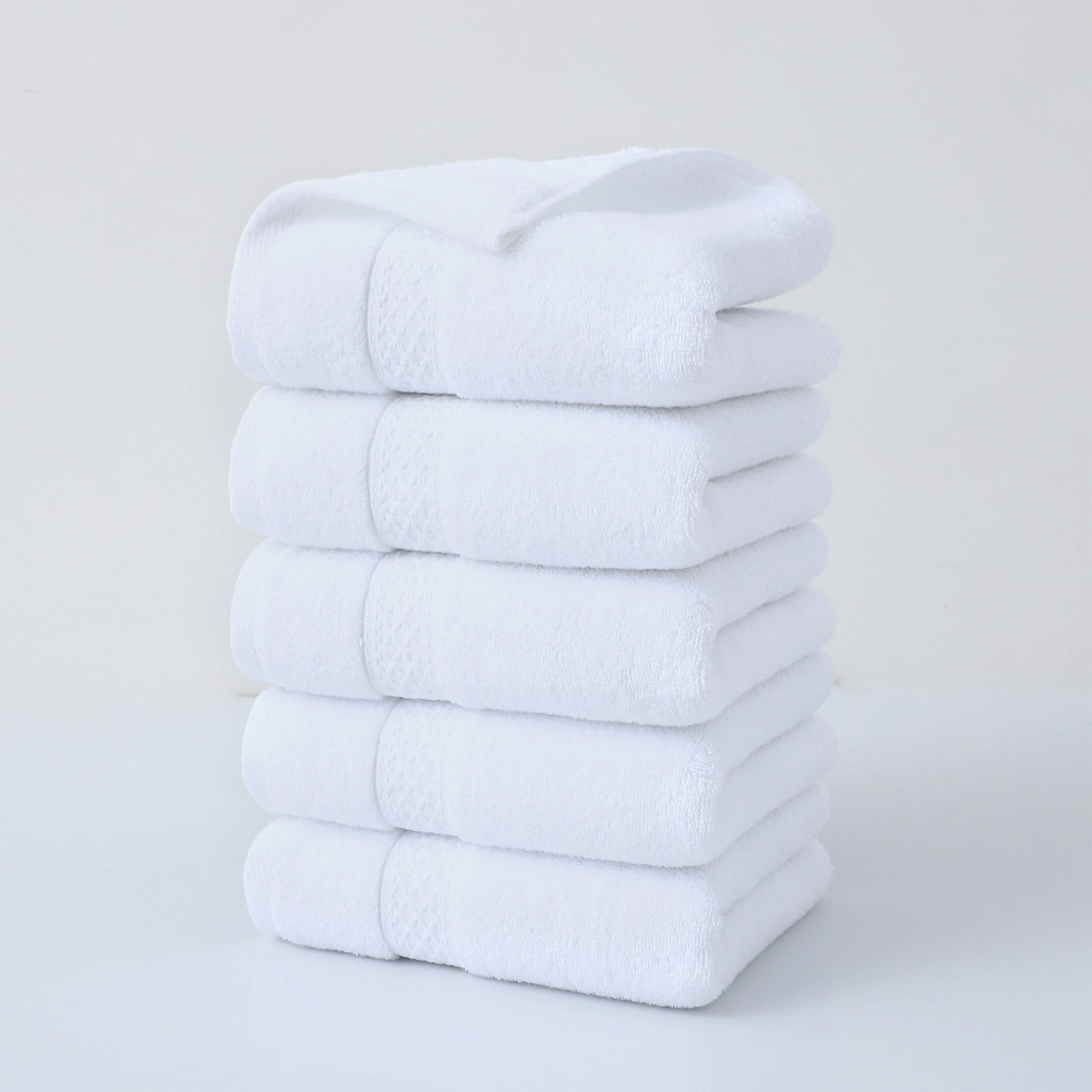 Towels, 5 Pack Premium Hand Towels, Cotton, Ultra Soft and Highly Absorbent Towels for Bathroom, Gym, Shower, Hotel, and Spa
