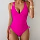 thumbnail image 5 of Bikini Trajes de Baño de Mujer 2025 Primavera de la Moda Sexy Color Sólido Bikini Traje de Baño Conjunto, Traje de Baño con Falda, 5 of 9