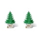 thumbnail image 1 of Bearachild Árbol de Navidad de , fiesta, decoración de Navidad Artificial, decoración con pilas, juego de adornos de regalo de ambiente Verde 2Conjunto, 1 of 6