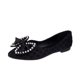 thumbnail image 1 of Zapatos planos 2022 nueva moda Color a juego arco verano y otoño moda fondo suave zapatos casuales Retro puntiagudo Female35 Gao Jinjia LED, 1 of 2