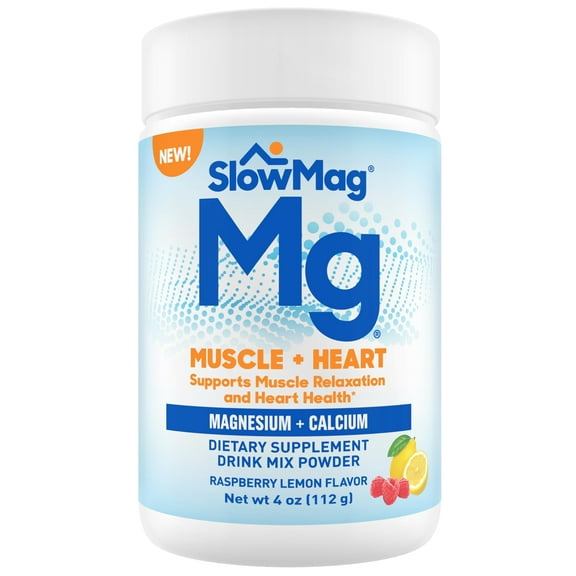 SlowMag® Muscle & Heart Powder 4oz