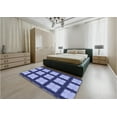 thumbnail image 4 of Ahgly Company Indoor Rectangle Patterned Day Sky Blue Area Rugs, 4' x 6', 4 of 6